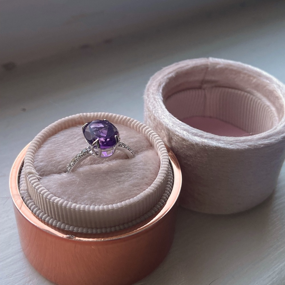 Moon Magic Amethyst Ring